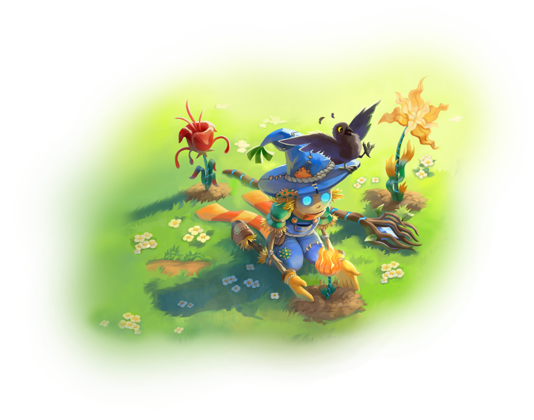 Growingwild Landing Main Scarecrow